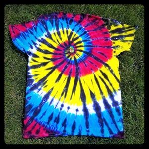 Large Unisex “Sorbet” Spiral Tie Dye